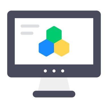 Moleküler bilim simgesi biçimi, kimyasal yapı