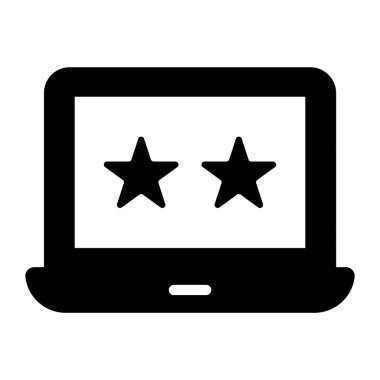 Müşteri reytingleri simgesi, geribildirim vektörü