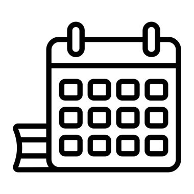 Düzenlenebilir düz biçim zaman çizelgesi vektörü 