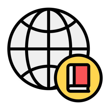 Düzenlenebilir biçimde çevrimiçi eğitim vektörü 