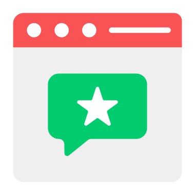 Web sitesi sıralaması modern düz stil 