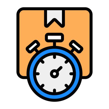 Gönderme zamanı vektör biçimi, kutulu kronometre 