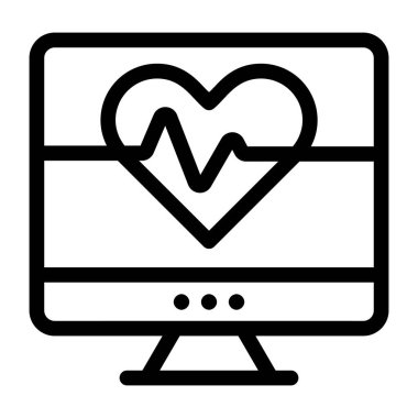 - Evet. Web simgesi basit illüstrasyon