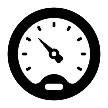 Saat. Web simgesi basit illüstrasyon