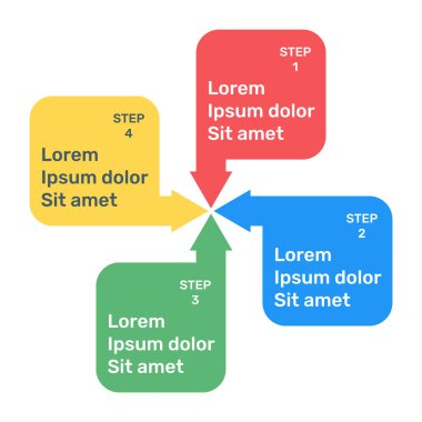 Bir iş konseptinin vektör illüstrasyonu