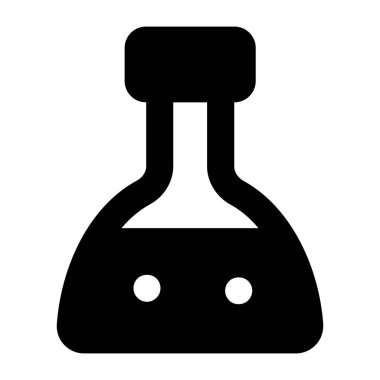 Bilim. Web simgesi basit tasarım 