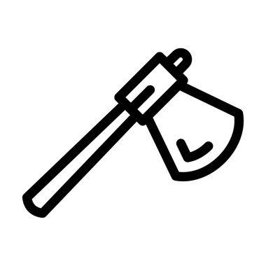 Balta. Web simgesi basit illüstrasyon