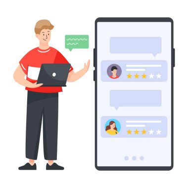 sohbet web simgesi basit tasarımı 