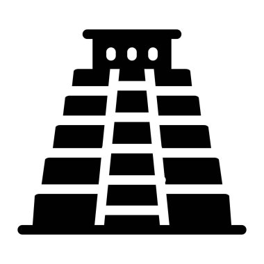 Anıt simgesi. vektör illüstrasyonu