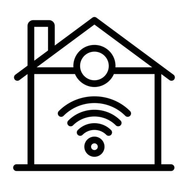 wifi düz vektör simgesi