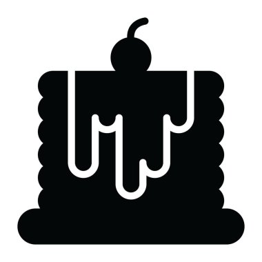 Bebek partisi ikonu. Web için su tankı vektör simgelerinin basit çizimi