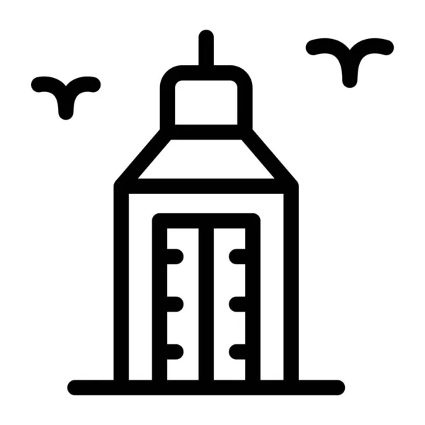 Vatten Flaska Ikon Vektor Illustration — Stock vektor