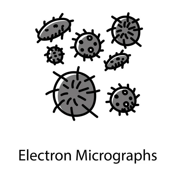 Virus Webová Ikona Jednoduchý Design — Stockový vektor