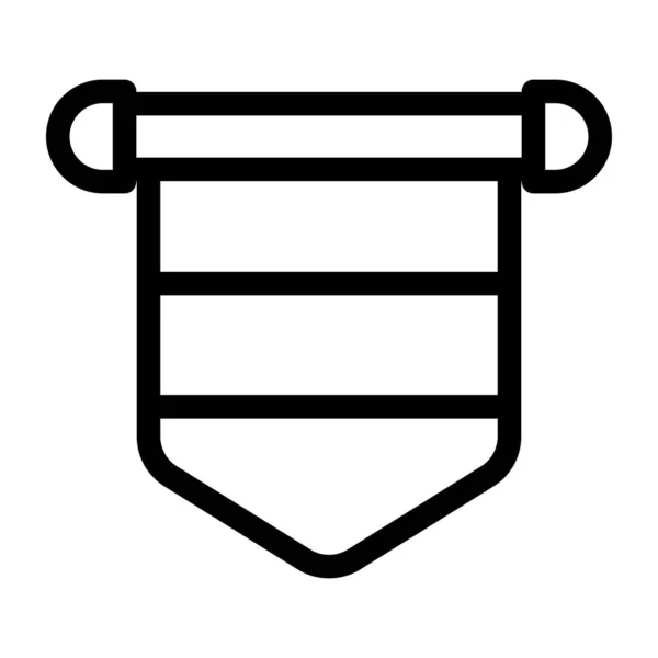 Линия Иконка Дизайн Письма Задней Темы Изолированы Белом Фоне — стоковый вектор