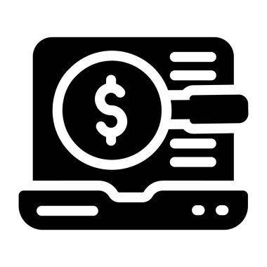 dizüstü bilgisayar web simgesi basit tasarım