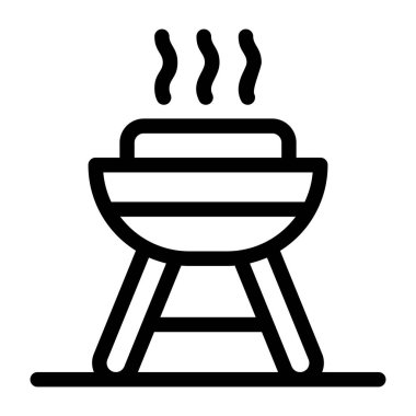 Barbekü ızgarası. Basit tasarım