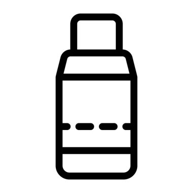 şişe simgesi vektör illüstrasyonu