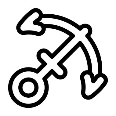 Bir kadının el çizimi vektör çizimi