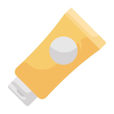 Pasta ikonu vektör illüstrasyonunun düz tasarımı