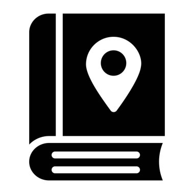 gps. Web simgesi basit tasarım