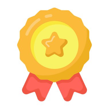 Ödül madalyası. vektör tasarımı ögesi