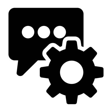 Sohbet balonu Web simgesi