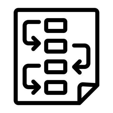 Pano. Web simgesi basit illüstrasyon