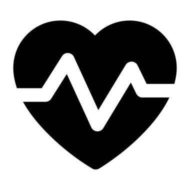 kalp simgesi, vektör illüstrasyonu