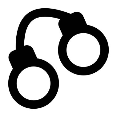 kelepçe web simgesi basit tasarım