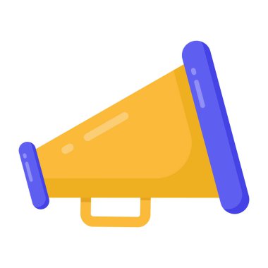 Megafon. Web simgesi basit tasarım