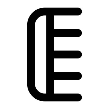 harf. Basit tasarım