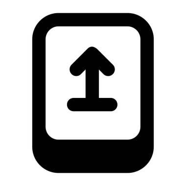 gönderme simgesi, vektör illüstrasyonu