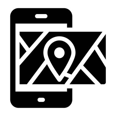 konum. Web simgesi basit tasarım