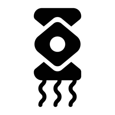 Şeker Web simgesi basit tasarım 