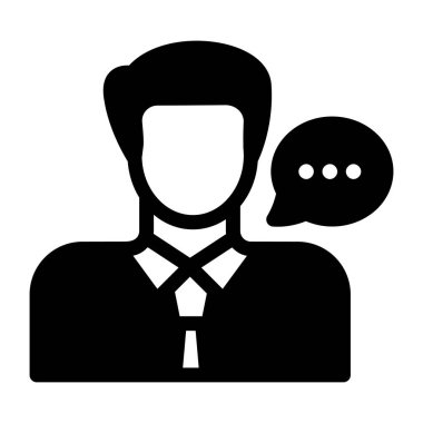 İnsan avatarı. Basit resimleme