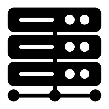 Sunucu rafı. Basit tasarım