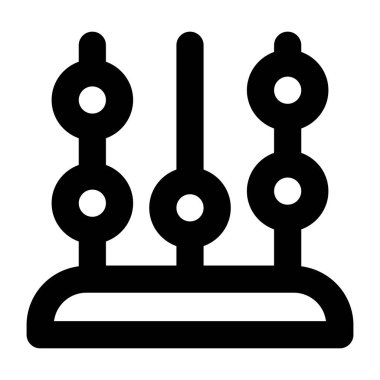 Bilim ve teknoloji konsept simgesi.