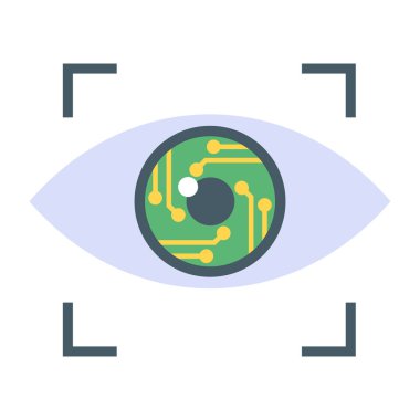 Göz Ağı simgesi basit tasarım 