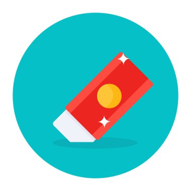 silgi web simgesi basit tasarım 