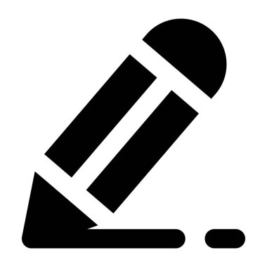 kalem simgesi vektör illüstrasyonu