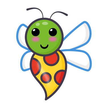 Kelebekli tatlı uğur böceği