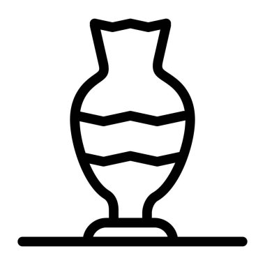 İç bakalım. Web simgesi basit illüstrasyon