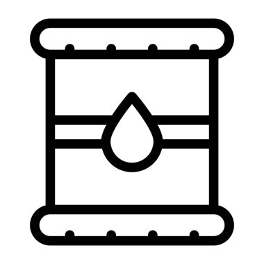 Yağ. Web simgesi basit tasarım