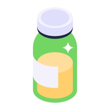 bottle jar with water and liquid vector illustration design