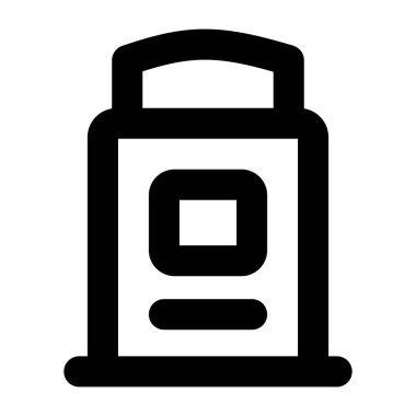 Su. Web simgesi basit illüstrasyon