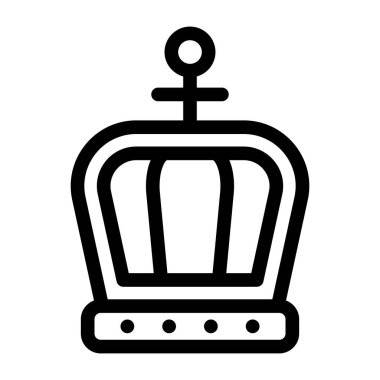 yiyecek ve içecek çizgisi simgeleri.