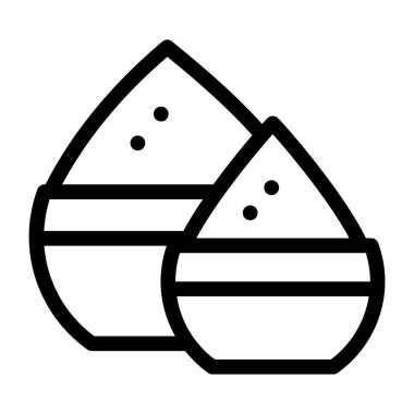 Karpuz. Web simgesi basit illüstrasyon