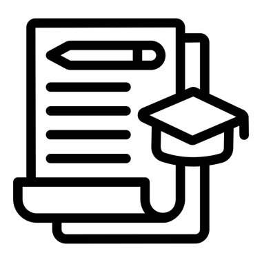 Mezuniyet şapkası Web simgesi