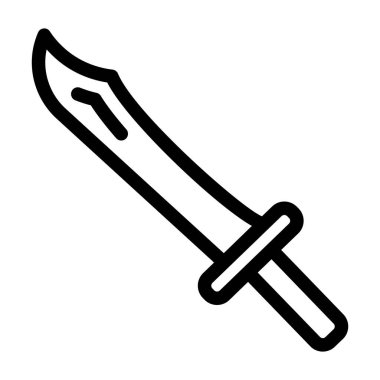 Tırnak makası. Basit resimleme