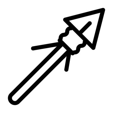 Sihirli değnek. Basit resimleme